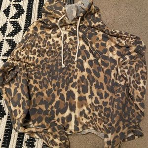 cheetah pullover